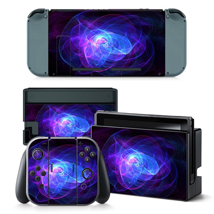 Blue Miracle - Nintendo Switch Console skin