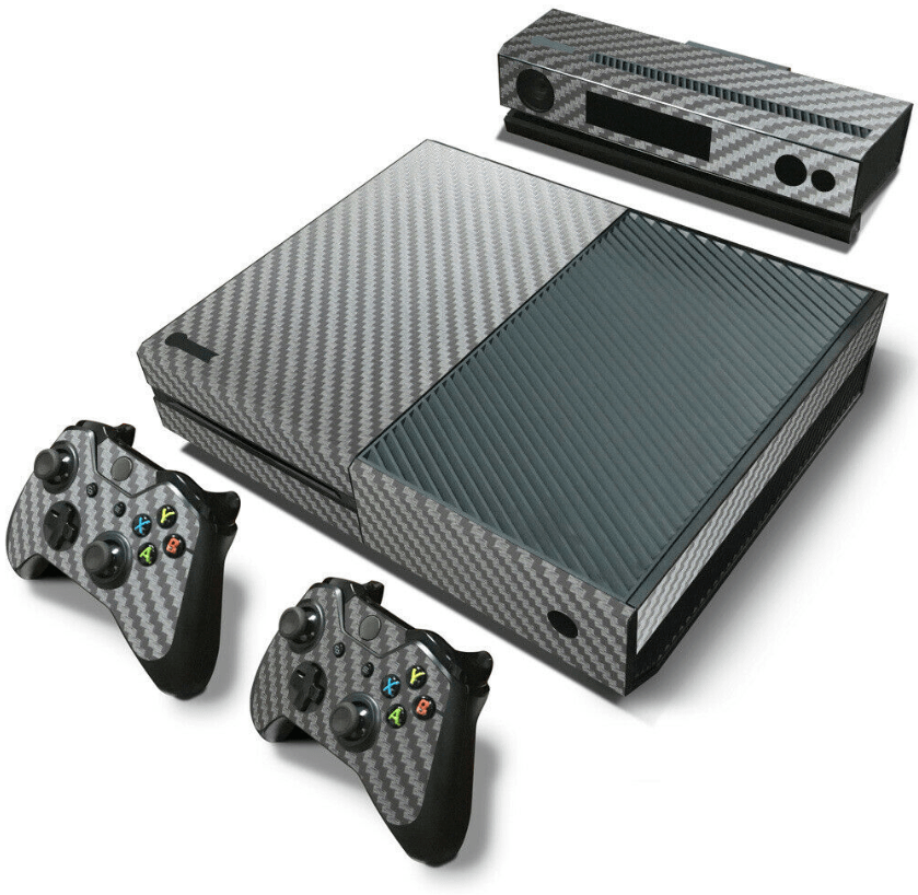 Silver Carbon Xbox One skin